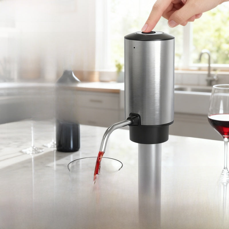 Pour Like a Pro — Automatic Electric Wine Dispenser That Elevates Every Glass
