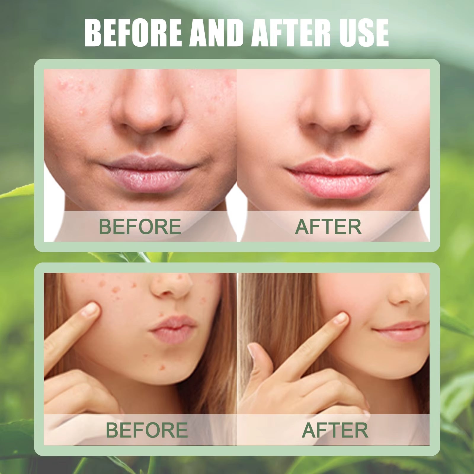 Green Tea Mask Stick Refreshing Oil Control Shrink Pores Green Tea Clean  Reproduce the Skin'S Pure