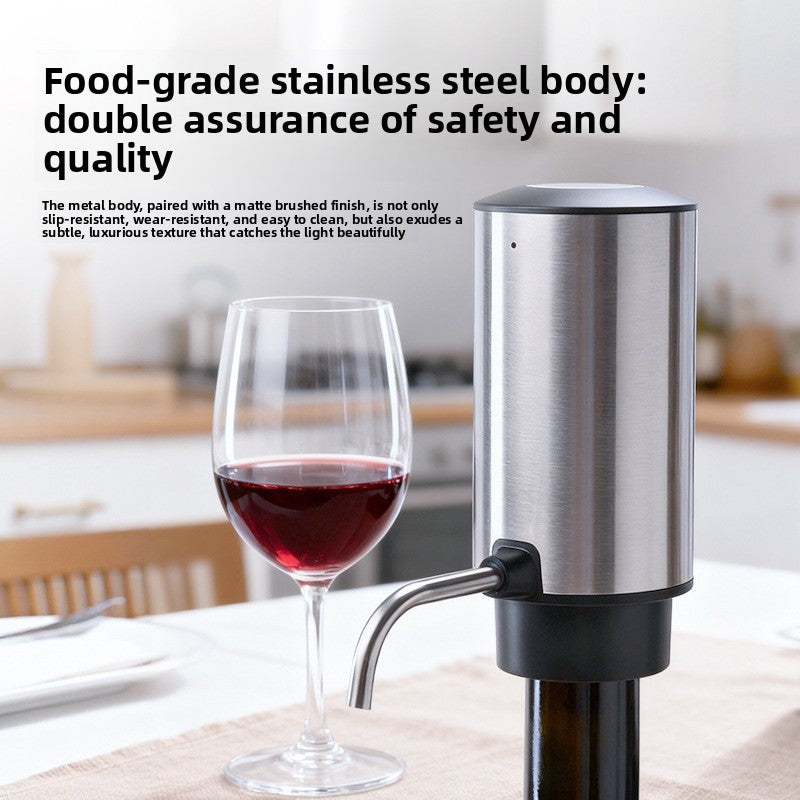 Pour Like a Pro — Automatic Electric Wine Dispenser That Elevates Every Glass