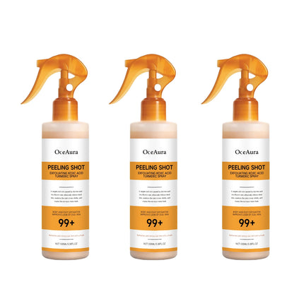 Revitalize Your Skin with Body Keratin Care Kojic Acid & Turmeric Exfoliating Spray - Nourishing & Hydrating Solution for All Skin Types!
