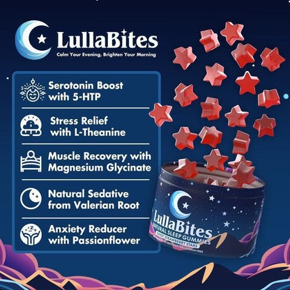 Calm Your Mind, Sleep With Ease — Melatonin Gummies for Stress-Free Nights