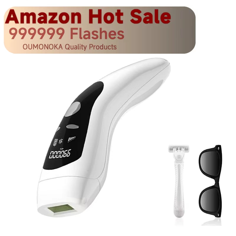 Permanent Laser Hair Removal Bikini Women'S IPL Depilators Shaver Facial Hair Cutting Machine Men'S Razo to Remove Hair Trimmer