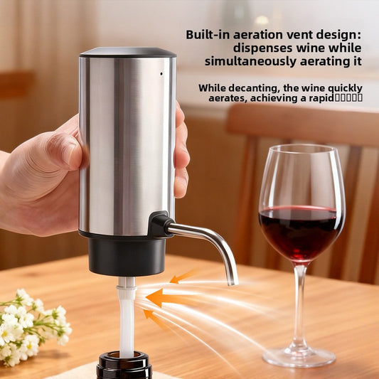 Pour Like a Pro — Automatic Electric Wine Dispenser That Elevates Every Glass