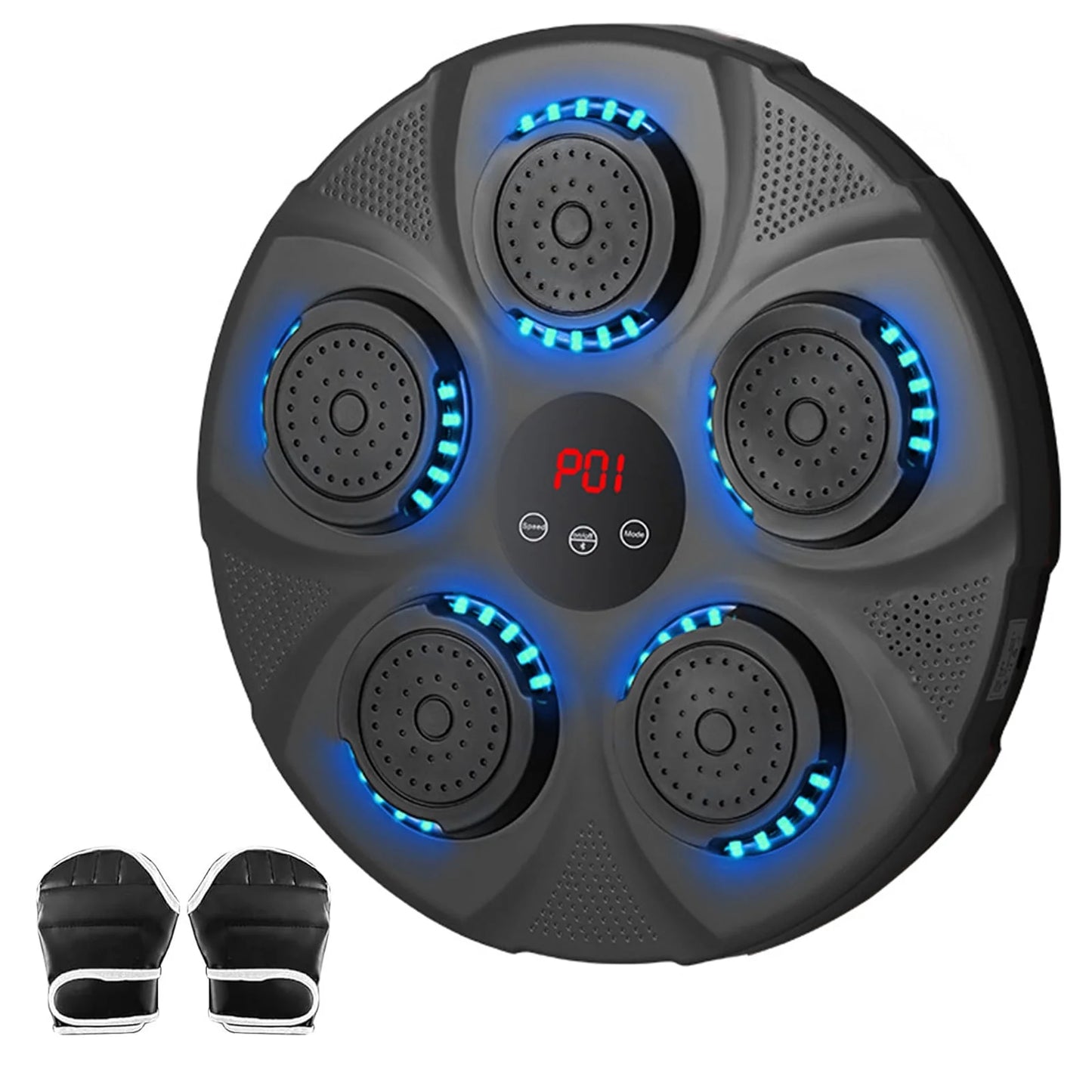 Revolutionary Smart Music Boxing Machine with Gloves – Your Ultimate Wall-Mounted Bluetooth Boxing Trainer for Home Workouts!